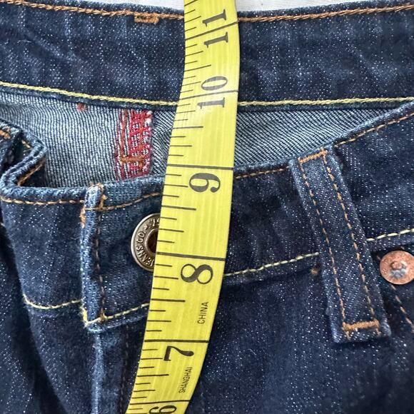 POLO RALPH LAUREN Jeans Womens 10/30 Kelly Dark Wash Bootcut Mid Rise Stretch - Picture 12 of 15